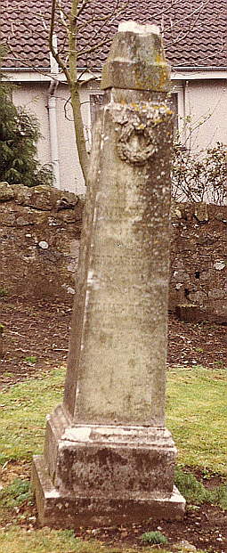 Mitchell headstone